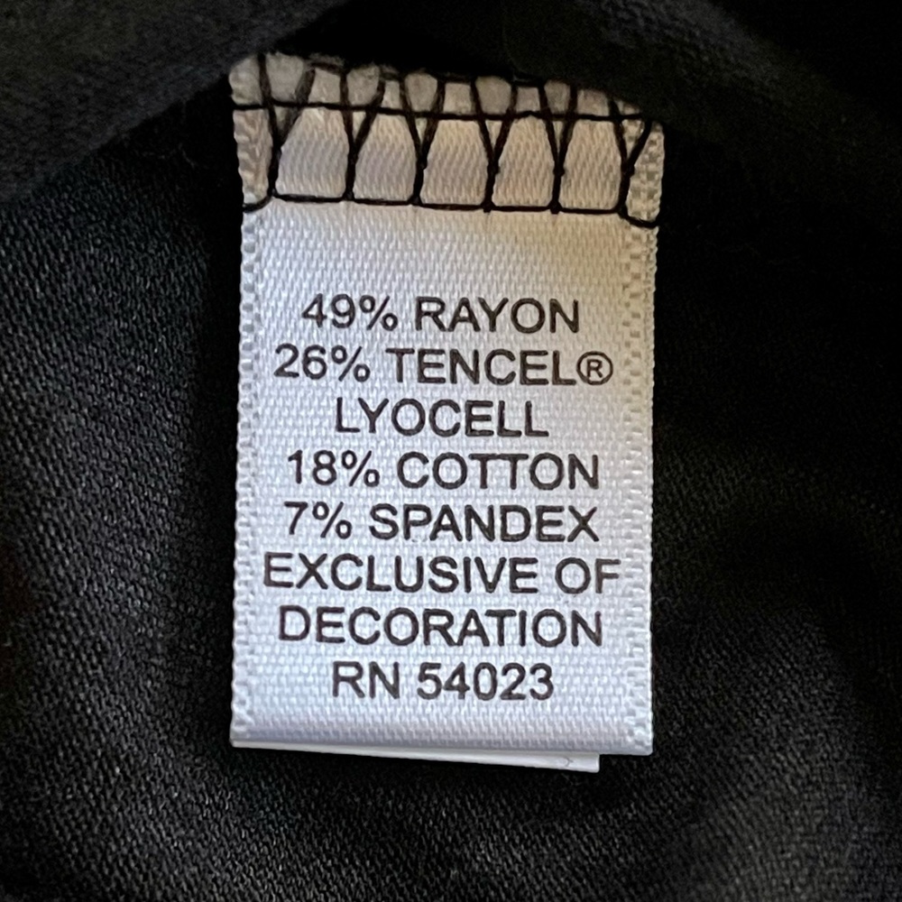 Banana Republic Classic Black Short Sleeved Tee Top, size S - Picture 8 of 9